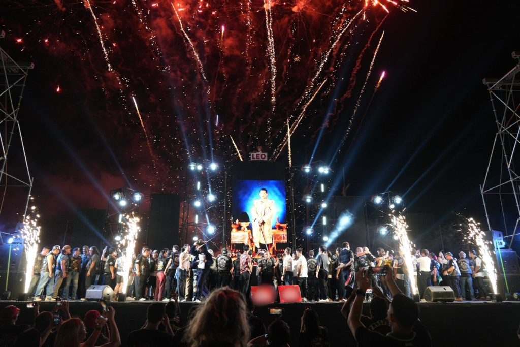 Pattaya City Mayor joins in congratulating "15 years of Necromancer MC Thailand", gathering bikers all over the country. Can't build a relationship?