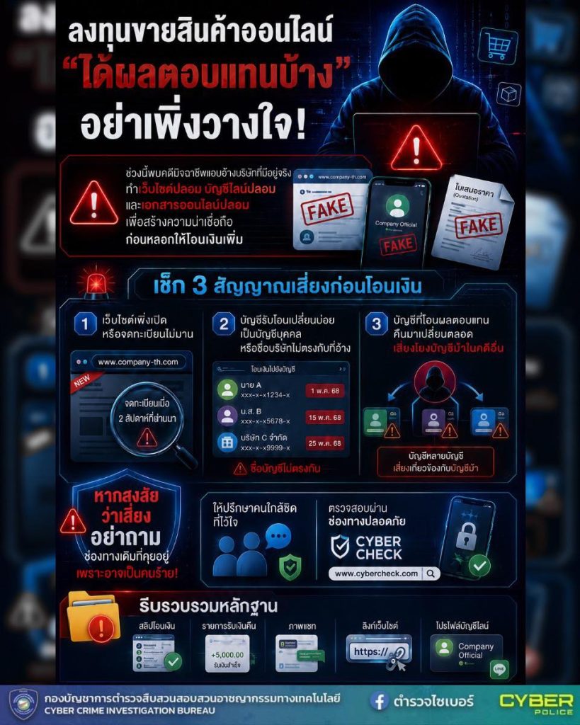 Cyber ​​police warn