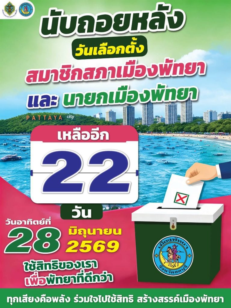countdown! Another 22 days.."Come together with honesty Use your rights transparently Ready to go to the polls"
