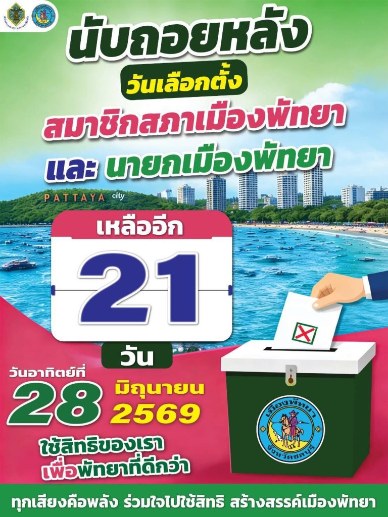 countdown! 21 more days.."Come together with honesty Use your rights transparently Ready to go to the polls"